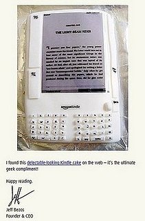 Daily Tech: The Kindle Cake Makes Its Debut on Amazon! 